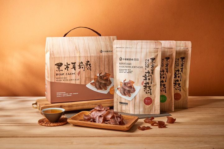 【中埔鄉農會】黑木耳蒟蒻片