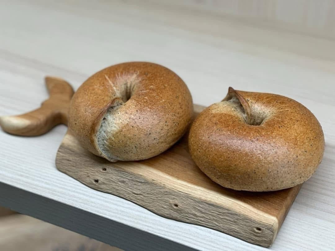 黑豆起司貝果-曝光中